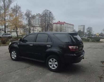 Черный Тойота Фортунер, объемом двигателя 2.7 л и пробегом 190 тыс. км за 15000 $, фото 6 на Automoto.ua