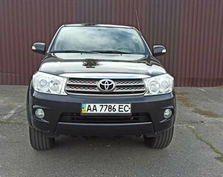 Черный Тойота Фортунер, объемом двигателя 2.7 л и пробегом 186 тыс. км за 15500 $, фото 23 на Automoto.ua