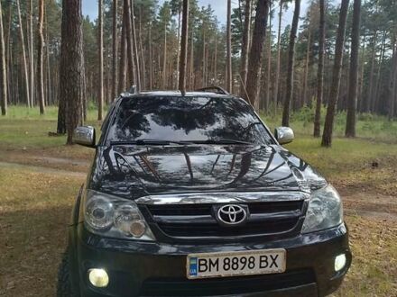 Черный Тойота Фортунер, объемом двигателя 4 л и пробегом 232 тыс. км за 11700 $, фото 1 на Automoto.ua