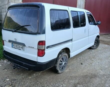 Білий Тойота Хіасє, об'ємом двигуна 2.5 л та пробігом 400 тис. км за 3600 $, фото 1 на Automoto.ua