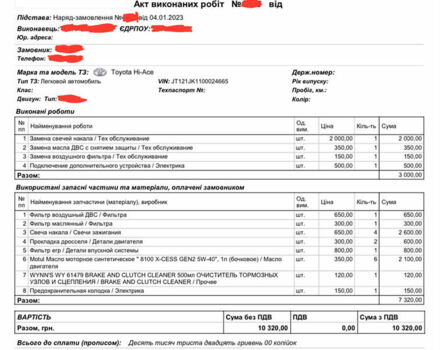 Зеленый Тойота Хиасе, объемом двигателя 2.49 л и пробегом 489 тыс. км за 6500 $, фото 33 на Automoto.ua