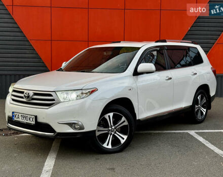 Білий Тойота Хайлендер, об'ємом двигуна 3.46 л та пробігом 175 тис. км за 16500 $, фото 3 на Automoto.ua