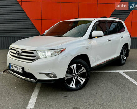 Білий Тойота Хайлендер, об'ємом двигуна 3.46 л та пробігом 175 тис. км за 16100 $, фото 1 на Automoto.ua