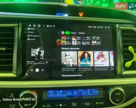 Белый Тойота Хайлендер, объемом двигателя 3.46 л и пробегом 221 тыс. км за 24000 $, фото 15 на Automoto.ua