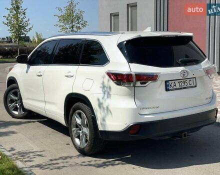 Білий Тойота Хайлендер, об'ємом двигуна 3.46 л та пробігом 158 тис. км за 21500 $, фото 5 на Automoto.ua