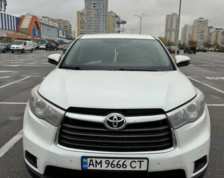 Тойота Хайлендер 2016 в Киеве на Automoto.ua Белый Тойота Хайлендер, объемом двигателя 2.67 л и пробегом 185 тыс. км за 18550 $, фото 4 на Automoto.ua