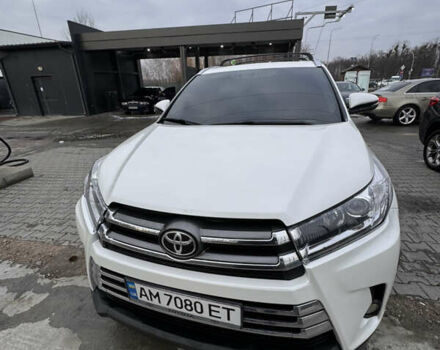 Білий Тойота Хайлендер, об'ємом двигуна 3.46 л та пробігом 126 тис. км за 25700 $, фото 2 на Automoto.ua