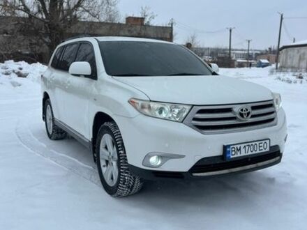 Белый Тойота Хайлендер, объемом двигателя 3.46 л и пробегом 252 тыс. км за 14500 $, фото 1 на Automoto.ua