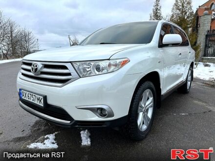 Білий Тойота Хайлендер, об'ємом двигуна 3.5 л та пробігом 124 тис. км за 14999 $, фото 1 на Automoto.ua
