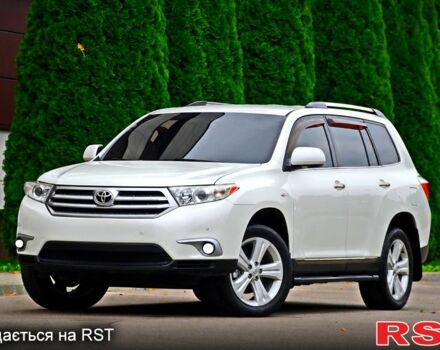 Белый Тойота Хайлендер, объемом двигателя 3.5 л и пробегом 152 тыс. км за 15900 $, фото 1 на Automoto.ua