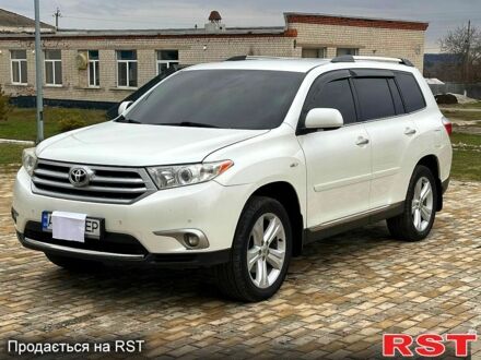 Білий Тойота Хайлендер, об'ємом двигуна 3.5 л та пробігом 189 тис. км за 16500 $, фото 1 на Automoto.ua
