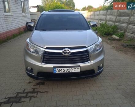 Бежевый Тойота Хайлендер, объемом двигателя 2.5 л и пробегом 170 тыс. км за 24500 $, фото 5 на Automoto.ua