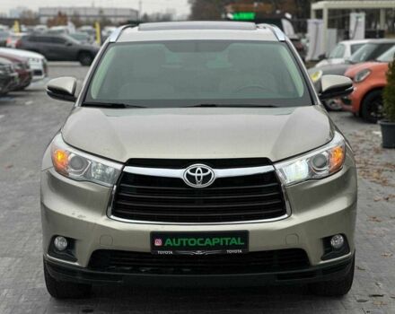 Бежевый Тойота Хайлендер, объемом двигателя 3.5 л и пробегом 166 тыс. км за 23990 $, фото 1 на Automoto.ua