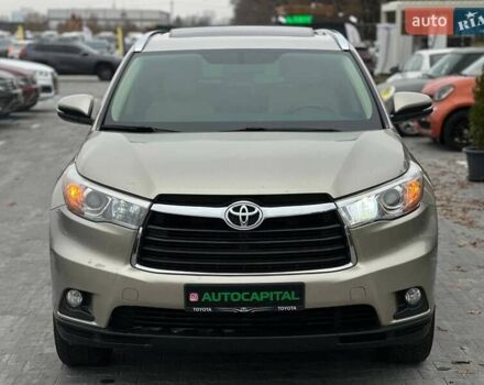 Бежевий Тойота Хайлендер, об'ємом двигуна 3.46 л та пробігом 166 тис. км за 23990 $, фото 2 на Automoto.ua