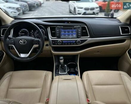 Бежевый Тойота Хайлендер, объемом двигателя 3.46 л и пробегом 166 тыс. км за 23990 $, фото 18 на Automoto.ua