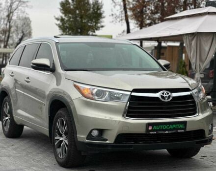 Бежевый Тойота Хайлендер, объемом двигателя 3.5 л и пробегом 166 тыс. км за 23990 $, фото 3 на Automoto.ua