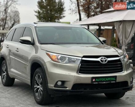 Бежевий Тойота Хайлендер, об'ємом двигуна 3.46 л та пробігом 166 тис. км за 23990 $, фото 5 на Automoto.ua