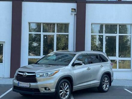 Тойота Хайлендер 2015 в Киеве на Automoto.ua Бежевый Тойота Хайлендер, объемом двигателя 3.46 л и пробегом 228 тыс. км за 24550 $, фото 1 на Automoto.ua