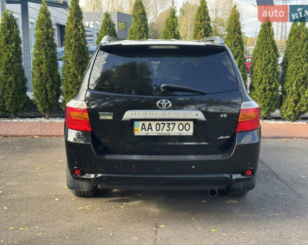 Тойота Хайлендер 2008 в Киеве на Automoto.ua Черный Тойота Хайлендер, объемом двигателя 3.5 л и пробегом 257 тыс. км за 12990 $, фото 4 на Automoto.ua