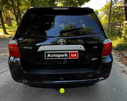 Черный Тойота Хайлендер, объемом двигателя 3.5 л и пробегом 473 тыс. км за 15290 $, фото 6 на Automoto.ua