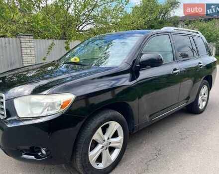 Черный Тойота Хайлендер, объемом двигателя 3.46 л и пробегом 253 тыс. км за 12900 $, фото 92 на Automoto.ua