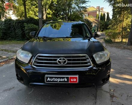 Черный Тойота Хайлендер, объемом двигателя 3.5 л и пробегом 473 тыс. км за 15290 $, фото 1 на Automoto.ua