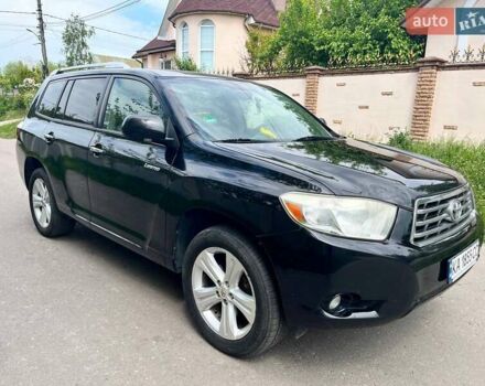 Черный Тойота Хайлендер, объемом двигателя 3.46 л и пробегом 253 тыс. км за 12900 $, фото 88 на Automoto.ua