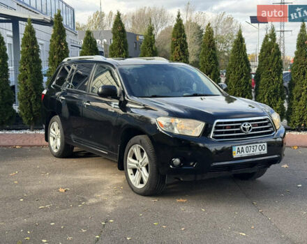 Тойота Хайлендер 2008 в Киеве на Automoto.ua Черный Тойота Хайлендер, объемом двигателя 3.5 л и пробегом 257 тыс. км за 13990 $, фото 2 на Automoto.ua