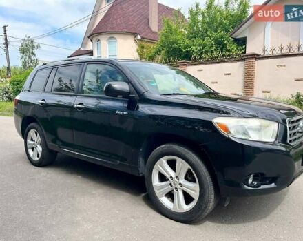 Черный Тойота Хайлендер, объемом двигателя 3.46 л и пробегом 253 тыс. км за 12900 $, фото 3 на Automoto.ua