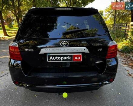 Черный Тойота Хайлендер, объемом двигателя 3.5 л и пробегом 473 тыс. км за 15290 $, фото 6 на Automoto.ua