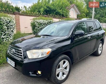 Черный Тойота Хайлендер, объемом двигателя 3.46 л и пробегом 253 тыс. км за 12900 $, фото 4 на Automoto.ua