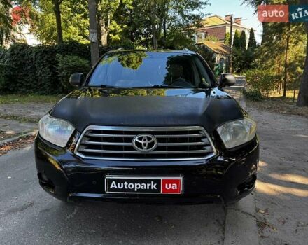 Черный Тойота Хайлендер, объемом двигателя 3.5 л и пробегом 473 тыс. км за 15290 $, фото 1 на Automoto.ua