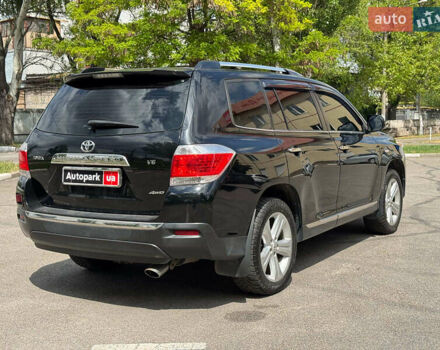 Черный Тойота Хайлендер, объемом двигателя 3.5 л и пробегом 291 тыс. км за 15990 $, фото 3 на Automoto.ua