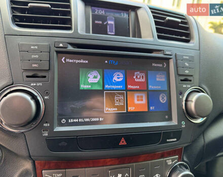 Черный Тойота Хайлендер, объемом двигателя 3.5 л и пробегом 291 тыс. км за 15990 $, фото 29 на Automoto.ua