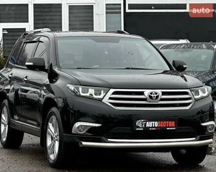 Черный Тойота Хайлендер, объемом двигателя 3.46 л и пробегом 198 тыс. км за 18500 $, фото 4 на Automoto.ua