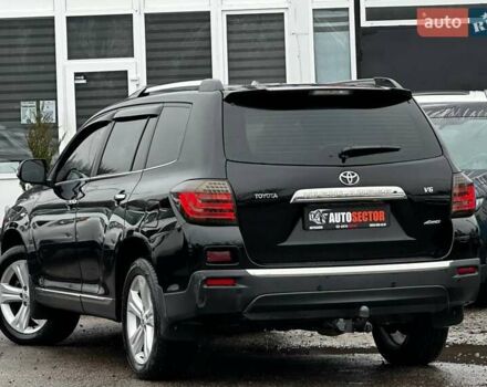 Черный Тойота Хайлендер, объемом двигателя 3.46 л и пробегом 198 тыс. км за 18500 $, фото 7 на Automoto.ua