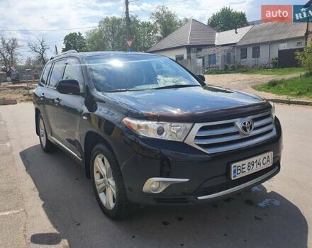 Черный Тойота Хайлендер, объемом двигателя 3.5 л и пробегом 208 тыс. км за 20850 $, фото 2 на Automoto.ua