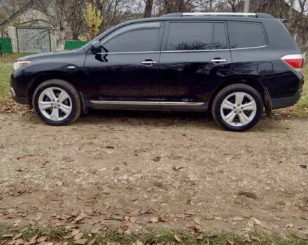 Черный Тойота Хайлендер, объемом двигателя 3.5 л и пробегом 284 тыс. км за 15999 $, фото 3 на Automoto.ua