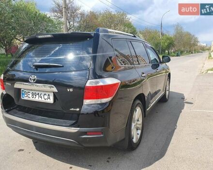 Черный Тойота Хайлендер, объемом двигателя 3.5 л и пробегом 208 тыс. км за 20850 $, фото 6 на Automoto.ua