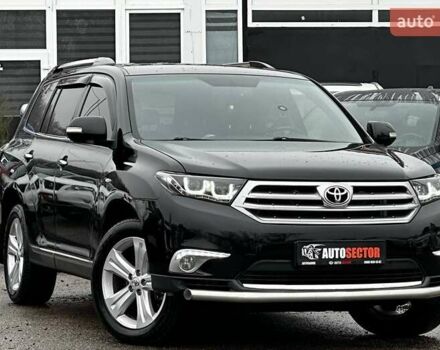 Черный Тойота Хайлендер, объемом двигателя 3.46 л и пробегом 198 тыс. км за 18500 $, фото 5 на Automoto.ua