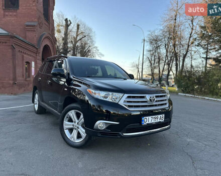 Черный Тойота Хайлендер, объемом двигателя 3.46 л и пробегом 187 тыс. км за 17300 $, фото 1 на Automoto.ua