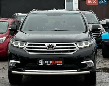 Черный Тойота Хайлендер, объемом двигателя 3.46 л и пробегом 198 тыс. км за 18500 $, фото 3 на Automoto.ua
