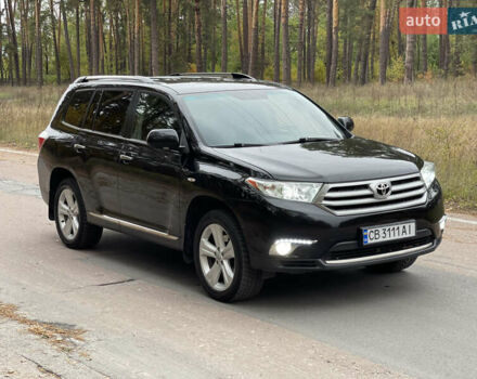 Тойота Хайлендер 2012 в Чернигове на Automoto.ua Черный Тойота Хайлендер, объемом двигателя 3.5 л и пробегом 183 тыс. км за 17300 $, фото 15 на Automoto.ua
