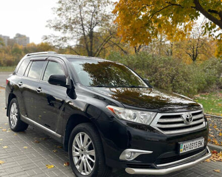 Тойота Хайлендер 2012 в Днепре (Днепропетровске) на Automoto.ua Черный Тойота Хайлендер, объемом двигателя 3.46 л и пробегом 162 тыс. км за 17500 $, фото 3 на Automoto.ua