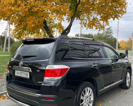 Тойота Хайлендер 2012 в Днепре (Днепропетровске) на Automoto.ua Черный Тойота Хайлендер, объемом двигателя 3.46 л и пробегом 162 тыс. км за 17500 $, фото 5 на Automoto.ua