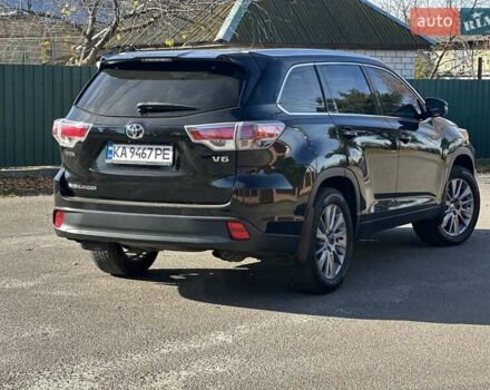 Черный Тойота Хайлендер, объемом двигателя 3.5 л и пробегом 190 тыс. км за 23000 $, фото 2 на Automoto.ua