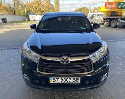 Черный Тойота Хайлендер, объемом двигателя 3.5 л и пробегом 233 тыс. км за 22000 $, фото 3 на Automoto.ua