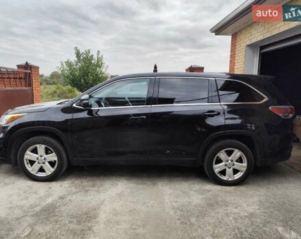 Тойота Хайлендер 2015 в Днепре (Днепропетровске) на Automoto.ua Черный Тойота Хайлендер, объемом двигателя 2.7 л и пробегом 248 тыс. км за 18000 $, фото 3 на Automoto.ua