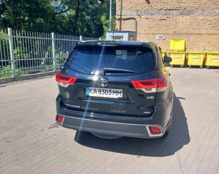 Черный Тойота Хайлендер, объемом двигателя 3.5 л и пробегом 203 тыс. км за 26500 $, фото 8 на Automoto.ua