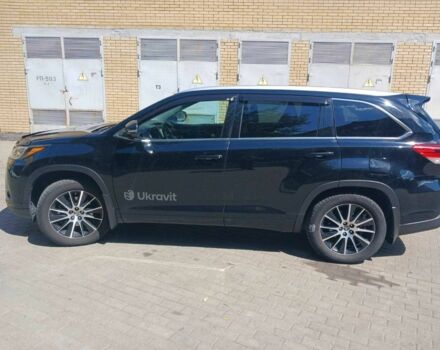 Черный Тойота Хайлендер, объемом двигателя 3.5 л и пробегом 203 тыс. км за 26500 $, фото 12 на Automoto.ua